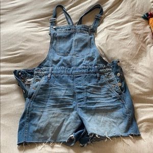 Madewell denim overalls
